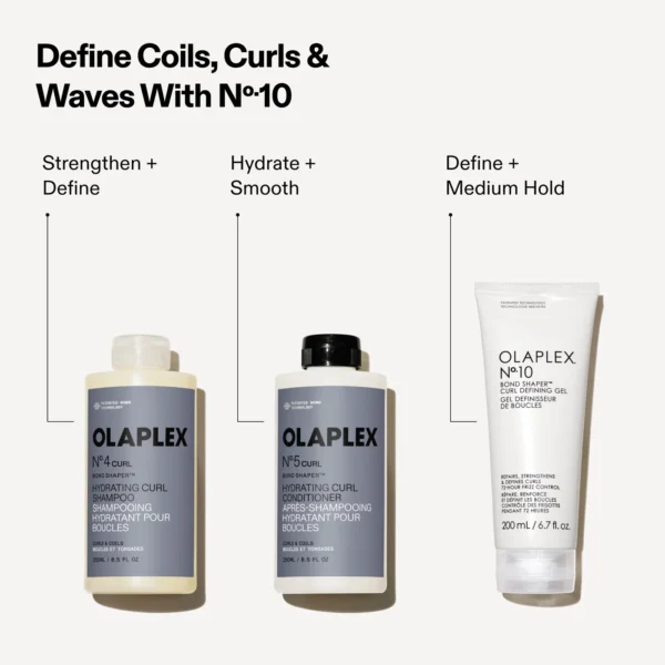 Nº.4CURL | Curl Bond Shaper Hydrating Curl Shampoo | 250 & 1000 ML