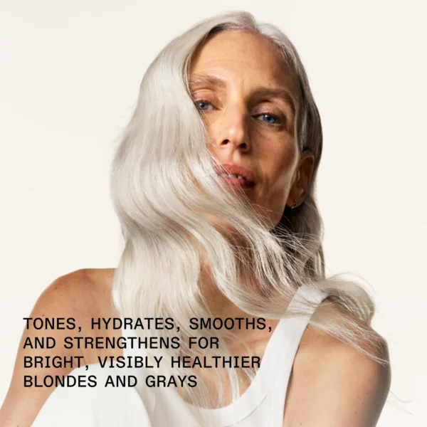 3-N5P_benefit1_1400 N°.5P | Blonde Enhancer Toning Conditioner | 250 & 1000 ML